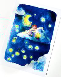 Image 1 of A3 - La pêcheuse d'étoiles