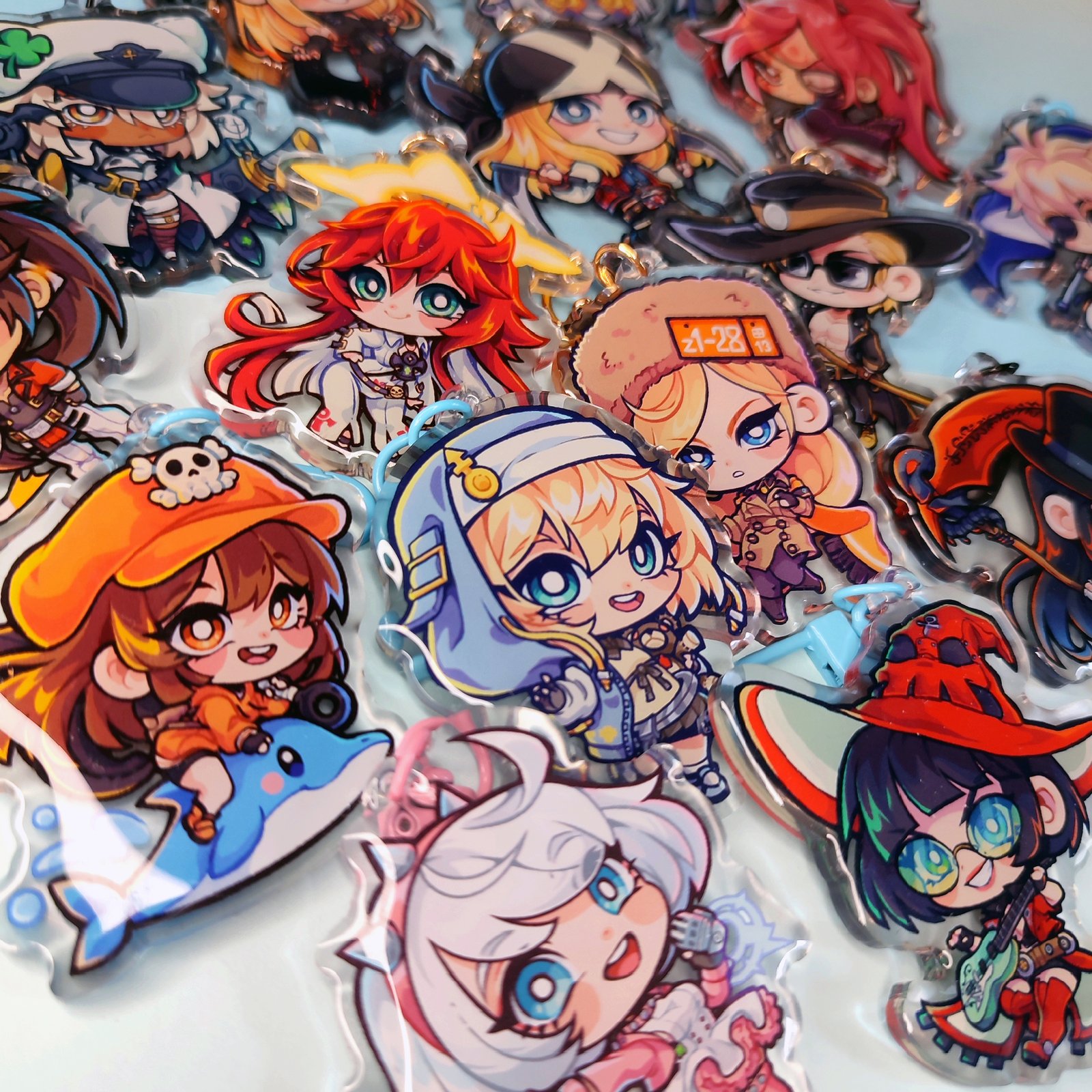 Guilty Gear Strive Keychains | Joanna went bananas