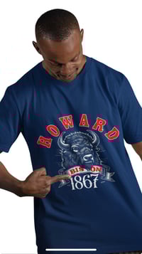Image 1 of UNISEX Vintage Howard Bison T-shirt