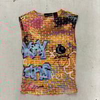 Image 5 of 00s dkny mesh tank