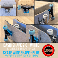 Image of Wysocki Wheels - White - Side Set Basic Shape 2.0