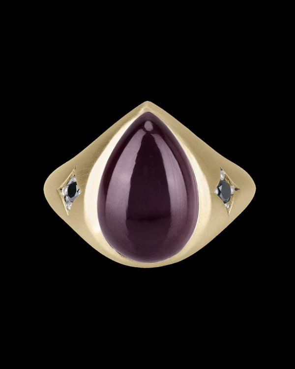 Image of BLOODTEAR GOLD RING