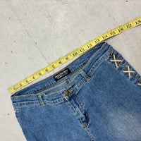 Image 4 of lace up jeans