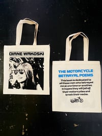 Image 1 of Diane Wakoski tote bag