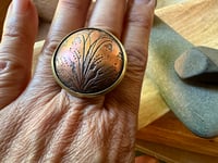 Image 13 of Earth Gardens Ring. Mixed Metals