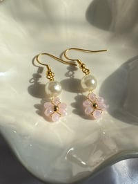 Pink Blossom earrings