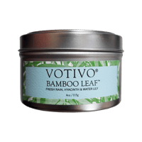 Votivo Candle | Bamboo Leaf | 4 oz Tin