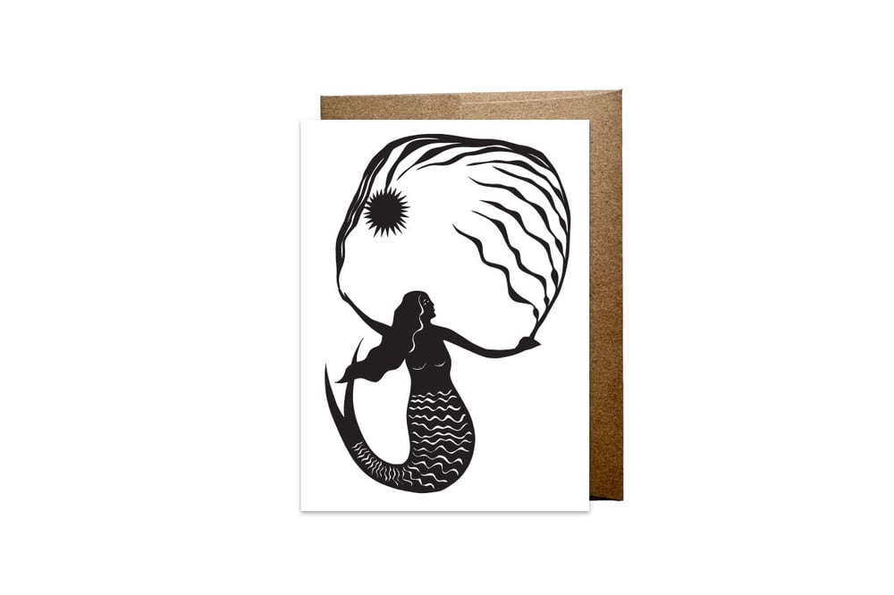 Image of Sea Witch Notecard