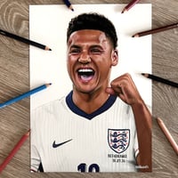 Limited Edition print of Ollie Watkins