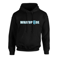 Whatupdoe | Pullover Hoodie | Black