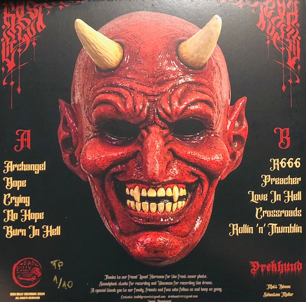 DREKHUND - FREE ENTRY TO HELL (TEST PRESSING)