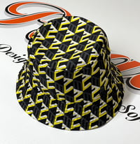 Image 3 of MCM Reversible Yellow Cubic Monogram Bucket Hat