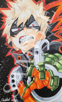 MHA Kacchan Print (BDAY)