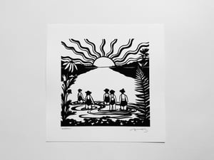 Image of "Solstitium" 12x12" Print