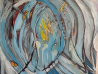 Melody. Abstract Impressionism. Acrylic on Canvas. Original painting. 