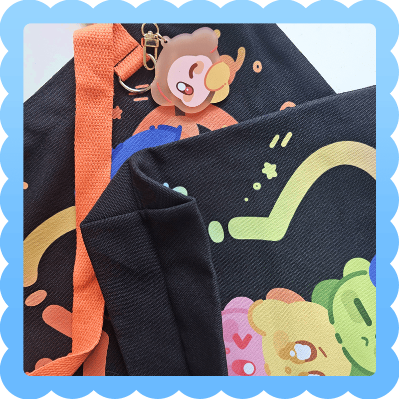 Image of kirby and dee ❄️ tote bag