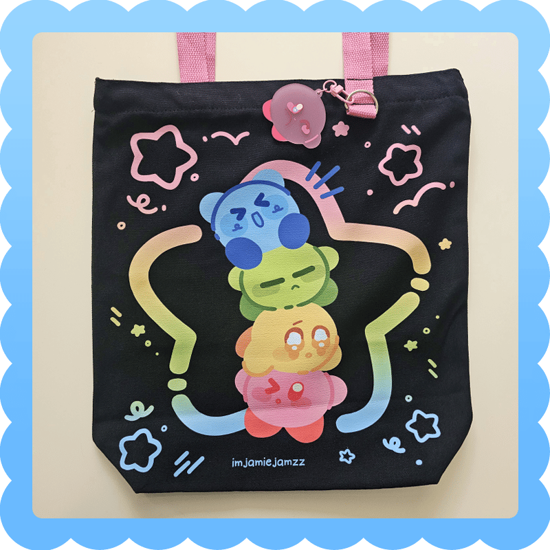 Image of kirby and dee ❄️ tote bag