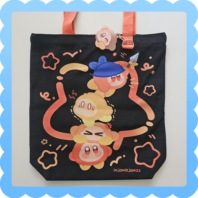 Image of kirby and dee ❄️ tote bag