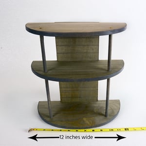 Image of Wooden Knick-Knack Shelf for bathroom, bedroom or home decor