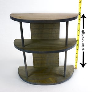 Image of Wooden Knick-Knack Shelf for bathroom, bedroom or home decor