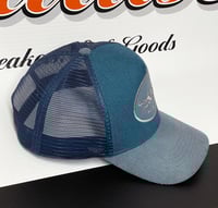 Image 3 of Boys Lie Blue Corduroy Trucker Hat