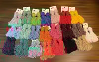 Image of Distressed Tassels Solid Colors (Clip-Ons available)