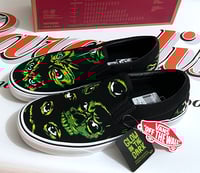 Image 1 of Vans Eyes In The Dark Classic Slip-On (Glow In The Dark)