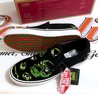 Image 2 of Vans Eyes In The Dark Classic Slip-On (Glow In The Dark)