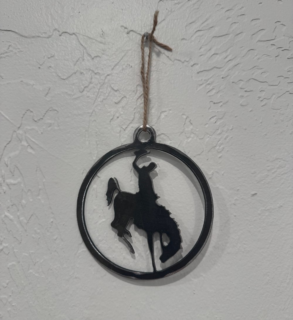 Image of Wyoming Cowboy Ornament