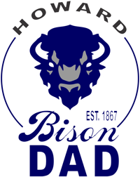 Image 4 of Howard Bison Mom & Dad T-Shirt
