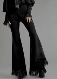 my favorite lace bottom bell bottoms