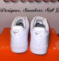 Image 3 of Nike Air Force 1 '07 White Sneakers (Mens Size 11) 