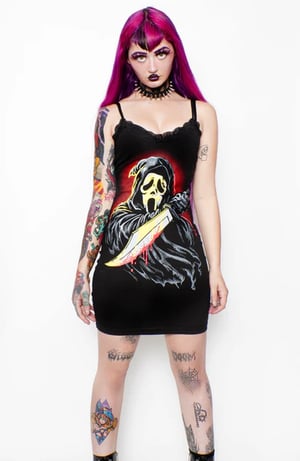 Image of eyecandy ghostface dress ONE OF A KIND