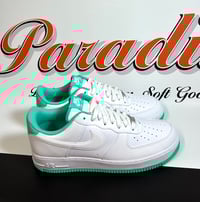 Image 1 of Air Force 1 '07 'White Light Menta' (Mens 11.5)