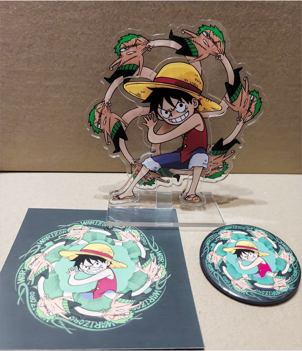 Captain & Swordsman Acrylic Standee | Reikaa pins