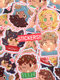 DUNGEON MESHI cookie stickers