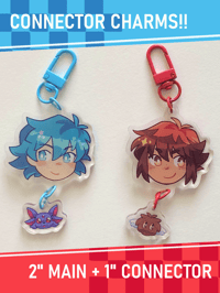 YU-GI-OH GX connector charms