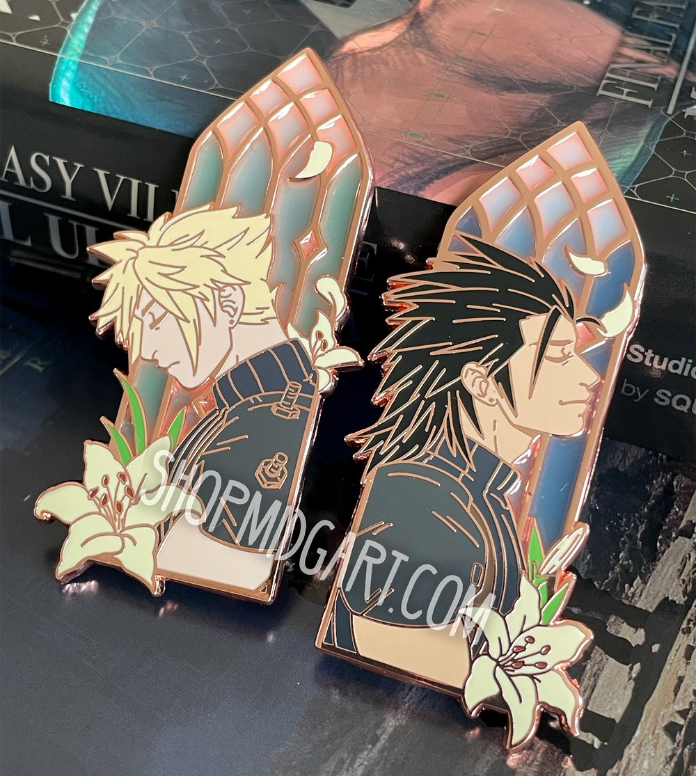 FF7 Enamel Pins