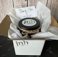 Image 3 of CLASSIC  BLACK TIN CANDLES