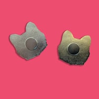 Image 4 of Enamel Cat Magnet