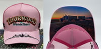 Image 2 of Pink Thurwood Truckers Hat 