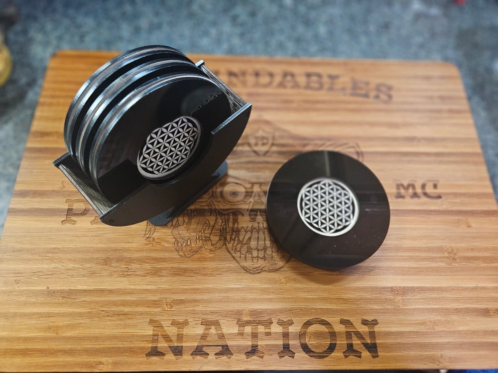 Image of Flower of Life Coasters