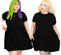 foxblood baby doll shirt dress 