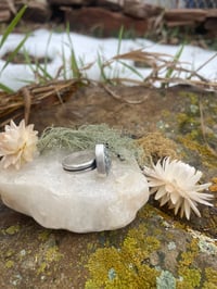 Image 3 of Starry Skies Variscite Ring