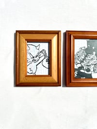 Image of “no deal” (2) hand silkscreened framed prints 