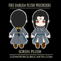 Image of Soren Plush -  Fire Emblem Path of Radiance - Radiant Dawn