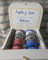 Image 4 of Madrina & Padrino Tumblers set
