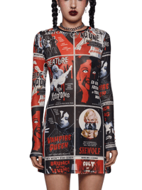 Image 1 of horror movie poster dress