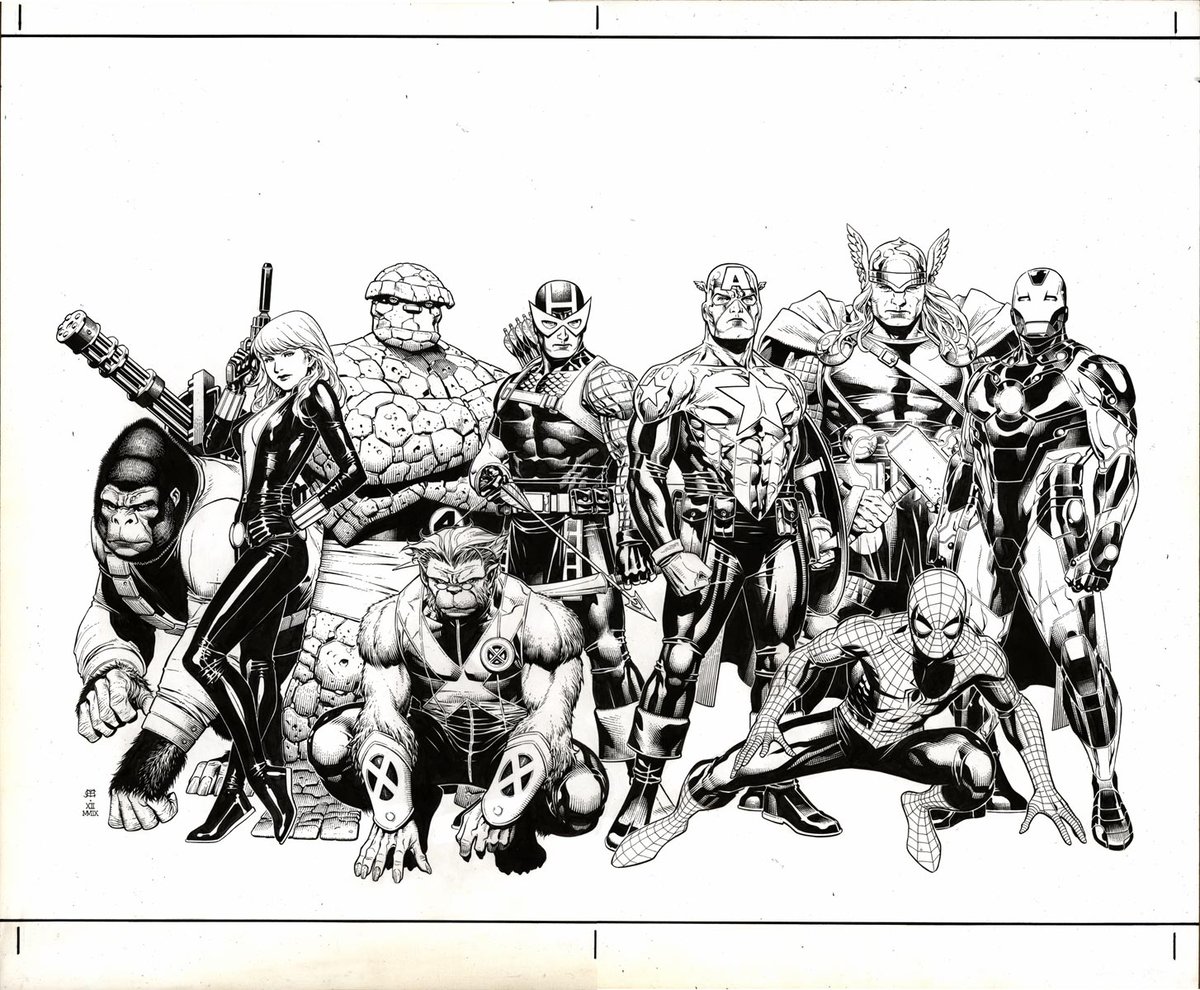 HEROIC AGE Promo Art | Jim Cheung Art