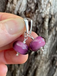 Image 5 of Earrings - Medium Amethyst